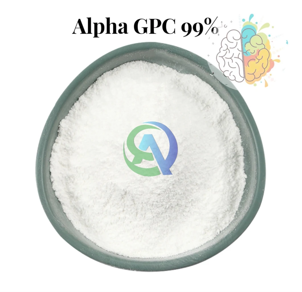 Hot Sale Nootropics 99%Alpha GPC Choline Alfoscerate Raw Powder Alpha-GPC