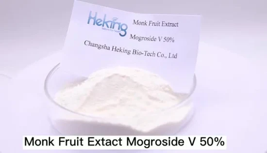 Natural Sweetener 50% Mogroside V Monk Fruit Luo Han Guo Fruit Extract